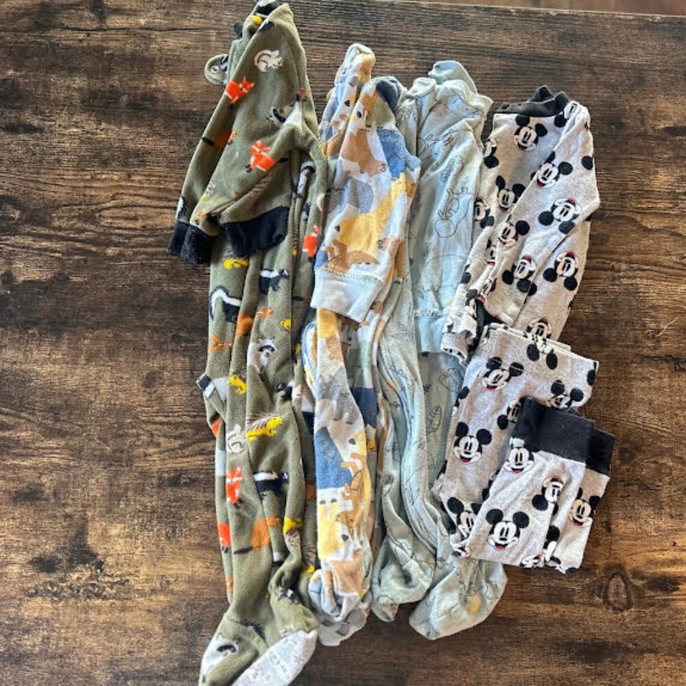 12 Month Boys Pajama Bundle